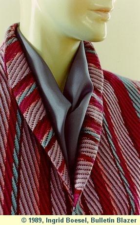 closeup of Bulletin blazer